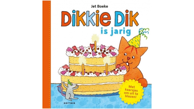 Boek Dikkie Dik Is Jarig + Licht