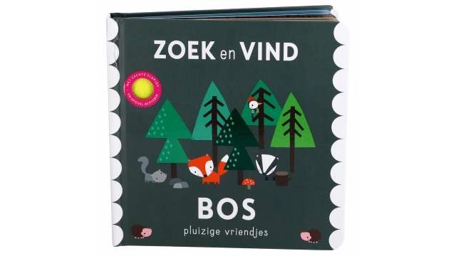 Boek Pluizige Vriendjes Zoek en Vind Bos