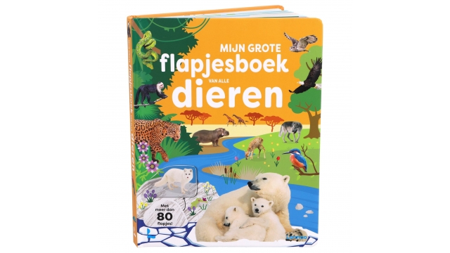 Boek Mijn Grote Flapjesboek Van Alle Dieren