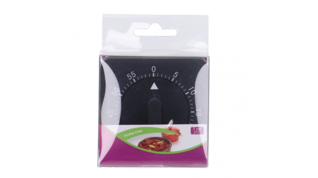 Patisse Kookwekker 7 cm Zwart/Siliconen