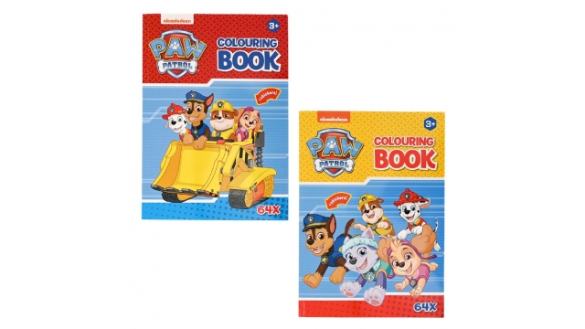 Paw Patrol Kleurboek + Stickers Assorti