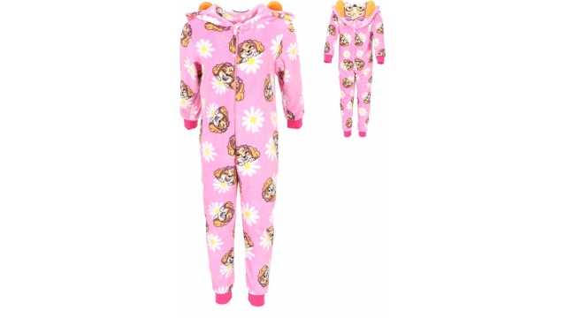 Onesie Paw Patrol Roze Maat 98-104