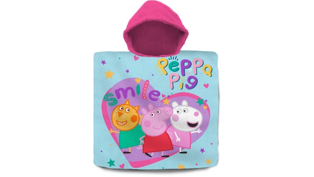 Peppa Pig Bad-Poncho 60x120 cm