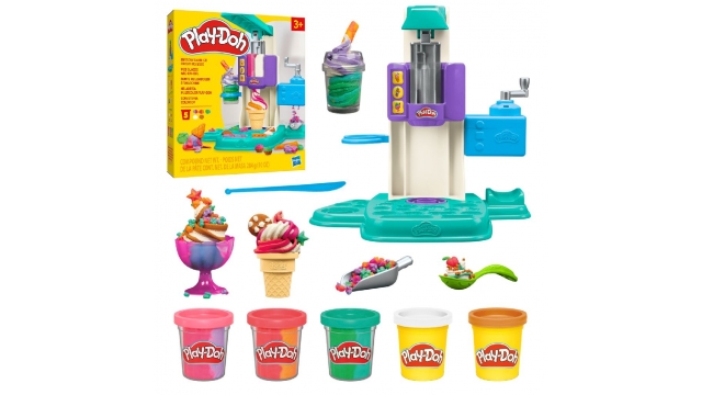 Play-Doh Regenboog IJsmaker Speelset