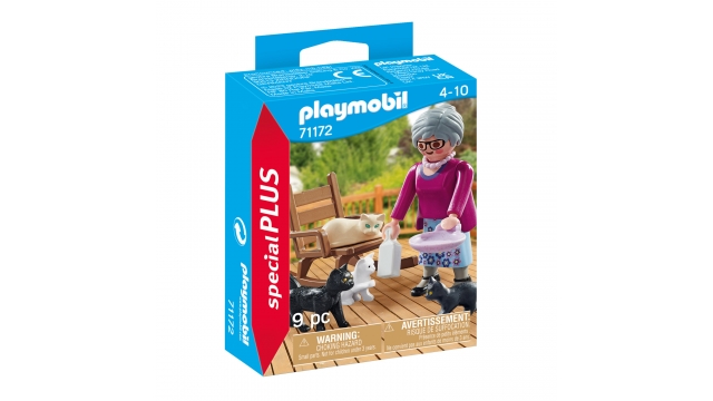 Playmobil 71172 Special Plus Oma met Katten