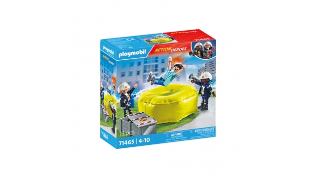 Playmobil 71465 Action Heroes Brandweerlieden Met Luchtkussens