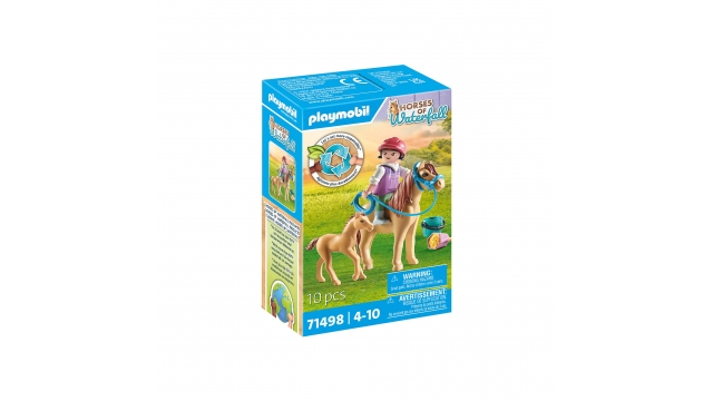 Playmobil 71498 Horses of Waterfall Kind met Pony