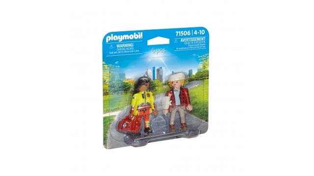 Playmobil 71506 Duopacks Paramedicus met Patiënt