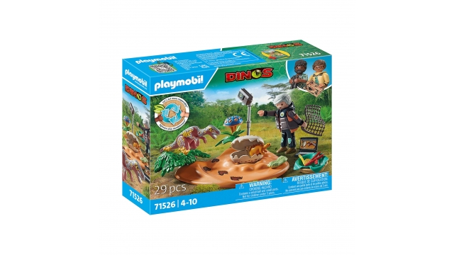 Playmobil 71526 Dinos Stegosaurusnest met Eierdief