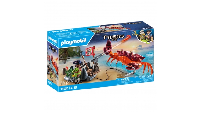 Playmobil 71532 Pirates Strijd Tegen De Gigantische Krab