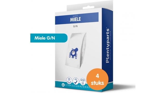 Plentyparts Stofzuigerzakken Geschikt voor Miele G/N - 4 stuks