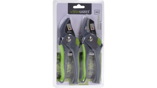 Pro Garden Tuinscharen Set 2 Stuks Snoeischaar en Heggenschaar 20cm