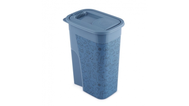 Rotho Flo Pet Food Container 4.1L Horizon Blauw