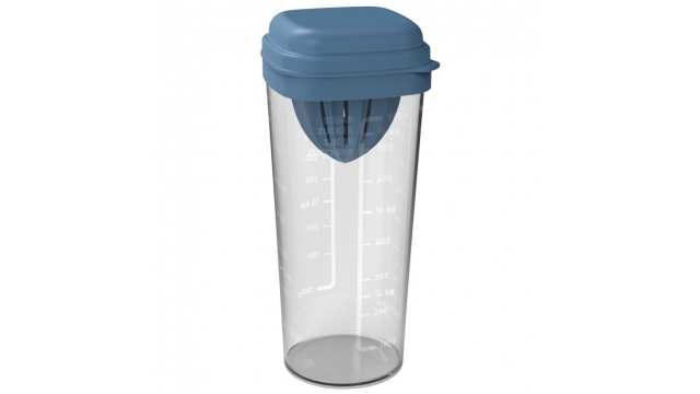 Rotho Loft Shaker met Pers 1L Horizon Blauw/Transparant