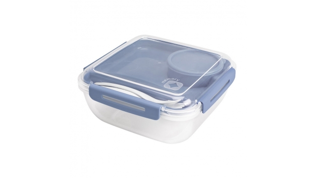 Rotho Salad To Go Lunchbox 1.7L Horizon Blauw