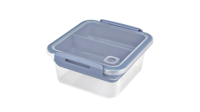 Rotho Memory Lunchbox Snack To Go 1L Horizon Blauw/Transparant