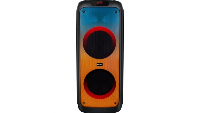 Salora Partyspeaker XL1 500W + LED-Verlichting Zwart