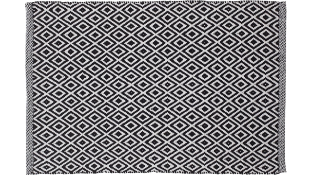 Sealskin Trellis Badmat 60x9cm Katoen Zwart