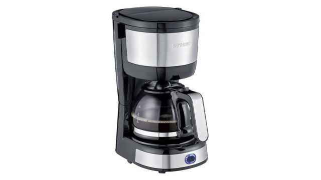 Severin KA 4808 Koffiezetapparaat RVS/Zwart