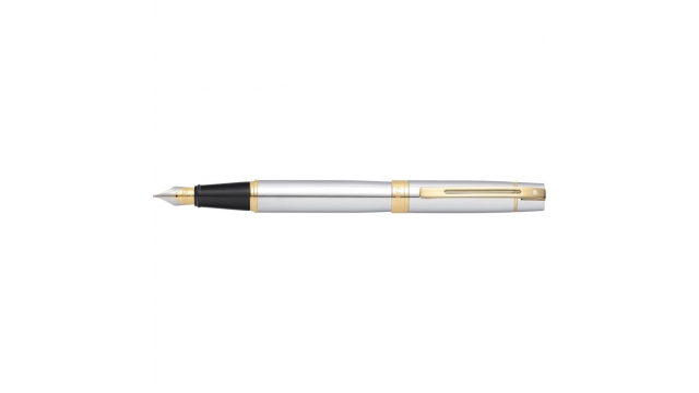 Sheaffer SF-E0934243 Vulpen 300 F Bright Chrome Gold Tone