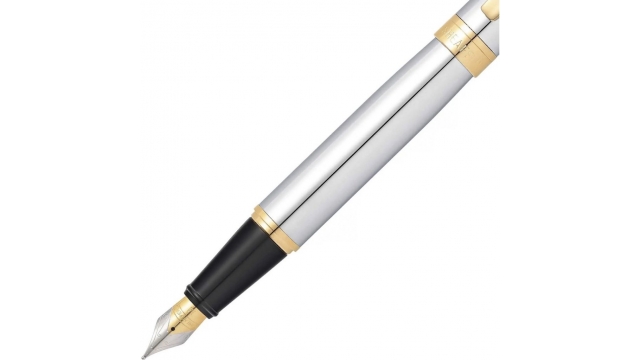 Sheaffer SF-E0934253 Vulpen 300 M Bright Chrome Gold Tone