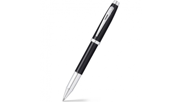 Sheaffer SF-E1933851 Rollerball 100 M Glossy Black Lacquer Chrome Plated