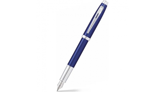 Sheaffer SF-E0933953 Vulpen 100 M Glossy Blue Lacquer Chrome Plated