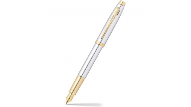 Sheaffer SF-E0934053 Vulpen 100 M Bright Chrome Gold Tone