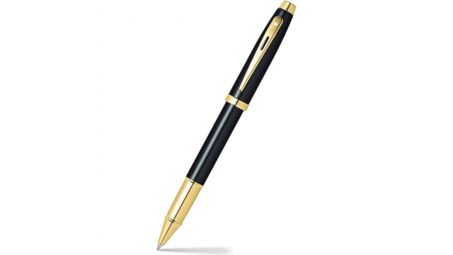 Sheaffer SF-E1932251 Rollerball 100 M Glossy Black Gold Tone