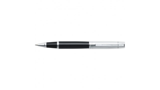 Sheaffer SF-E1931451 Rollerball 300 M Black Barrel Chrome Cap Chrome Plated