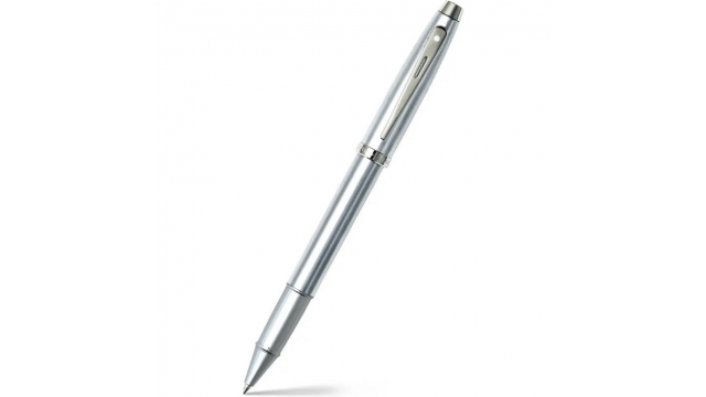 Sheaffer SF-E1930651 Rollerball 100 M Brushed Chrome Nickel Plated