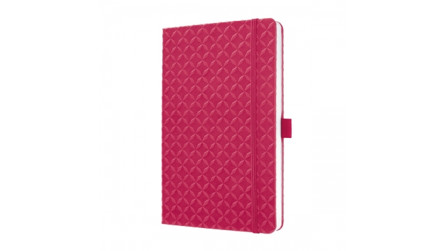 Sigel SI-JN105 Notitieboek Jolie Flair A5 Hardcover Gelinieerd Fuchsia Roze