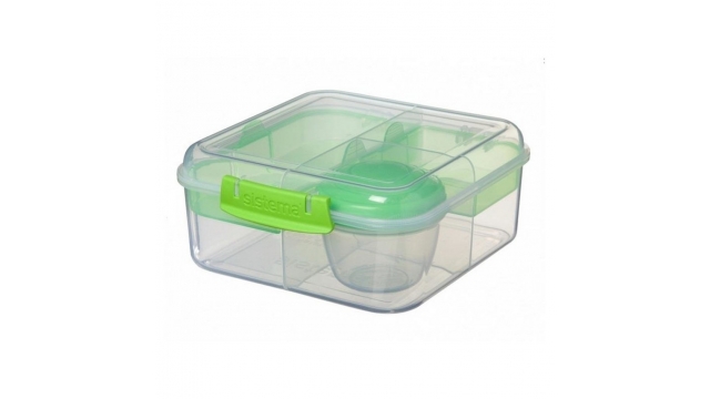 Sistema To Go Bento Cube Limegroen