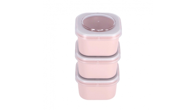 Sunware Sigma Home Lunchbakjes 3 Stuks Roze