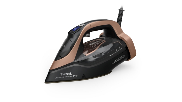 Tefal FV9E50 Ultimate Power Pro Stoomstrijkijzer Zwart/Koper