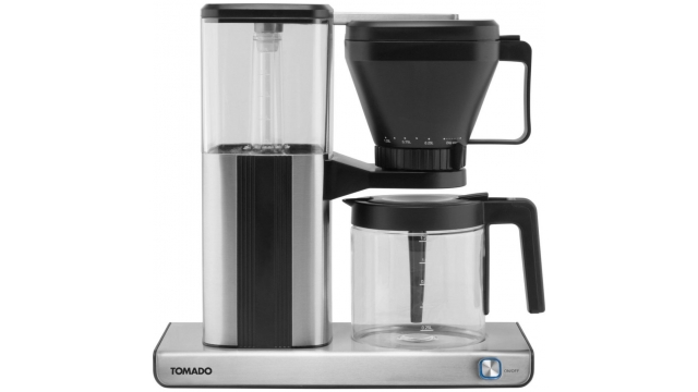 Tomado TCM1301S Koffiezetapparaat 1.25L RVS/Zwart