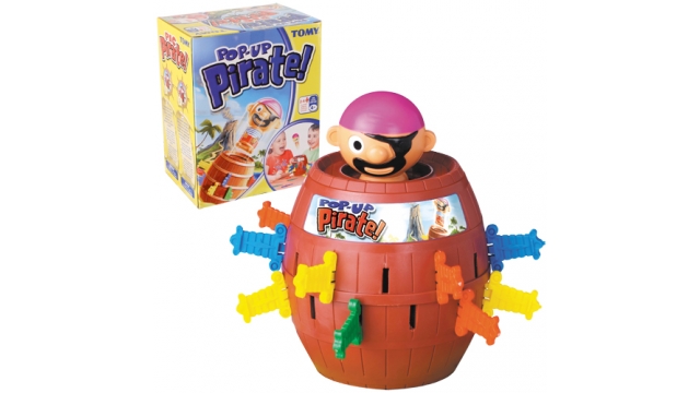 Tomy Spel Pop Up Pirate