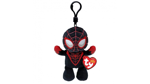 TY Beanie Babies Clip Marvel Knuffel Spiderman Miles Morales 12 cm