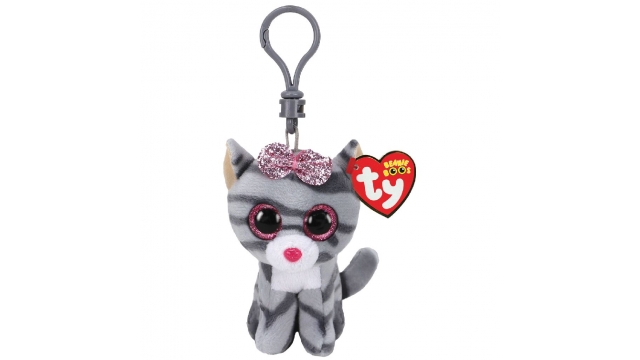 TY Beanie Boos Clip Knuffel Kat Kiki 7 cm