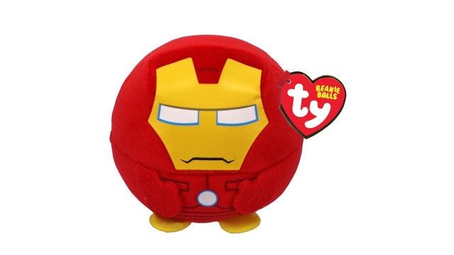 TY Beanie Balls Marvel Knuffel Iron Man 10 cm