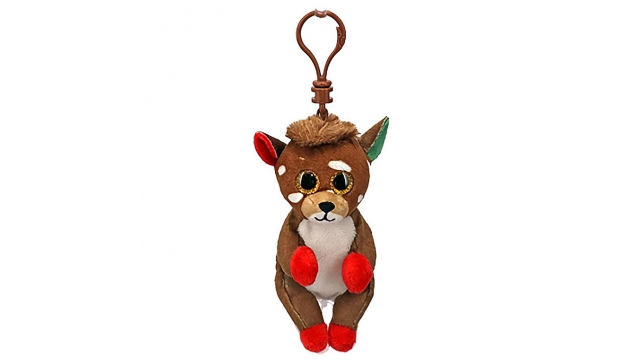 TY Beanie Boos Clip Knuffel Rendier Juno 7 cm