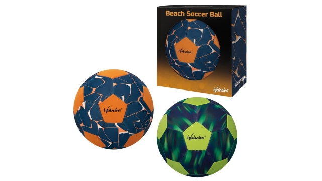 Waboba Neopreen Beach Voetbal Maat 5 Groen/Oranje