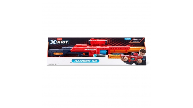 Zuru X-Shot Excel Ranger X8 Blaster + 24 Darts